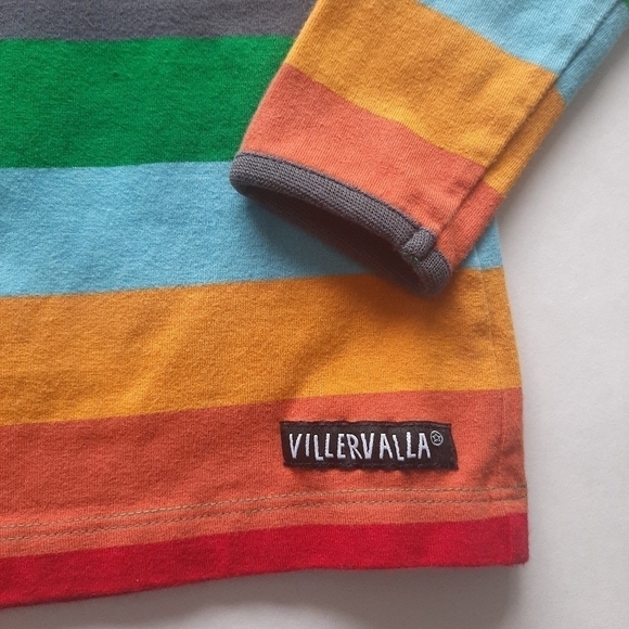 Villervalla organic cotton long sleeve shirt size 6-9 months - Picture 4 of 12